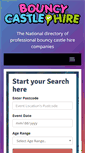 Mobile Screenshot of bouncycastlehire.co.uk